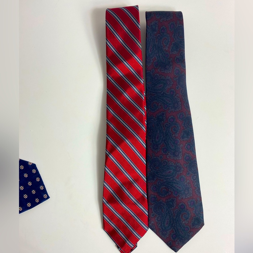 Robert Talbott Silk Tie Lot Best Class & Hand Sewn Made in the USA